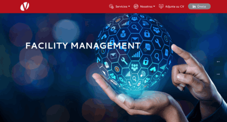 Diseño web institucional para empresa de Facility Management